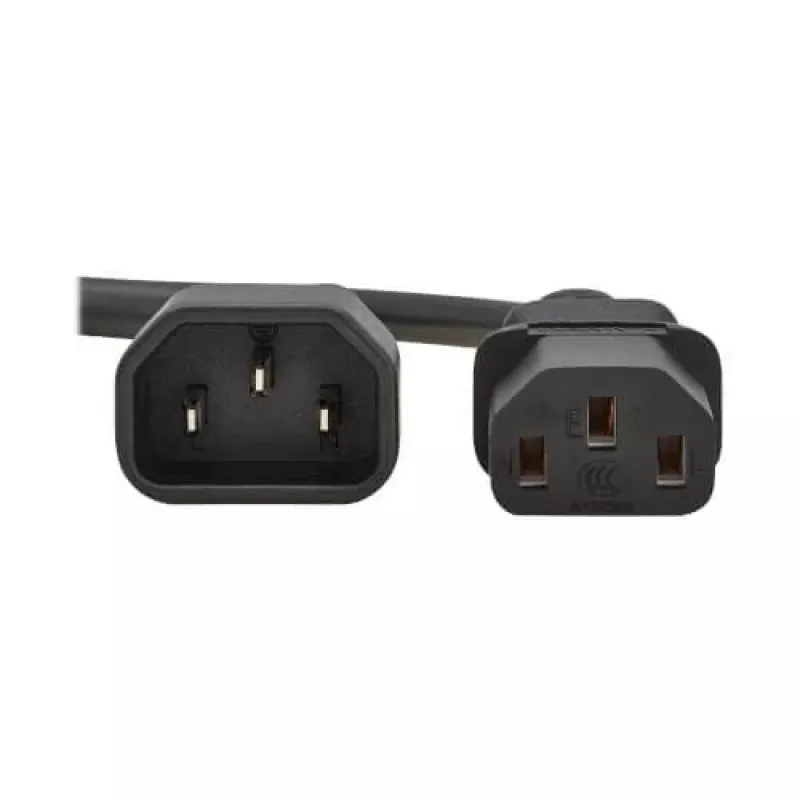 Tripp Cable de alimentación PDU C13 a C14 10A 250V H05VV-F 2m (6.6ft) negro