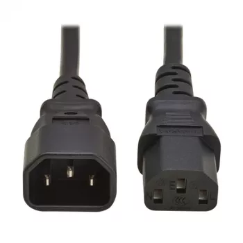Tripp Cable de alimentación PDU C13 a C14 10A 250V H05VV-F 2m (6.6ft) negro