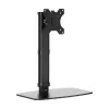 Tripp Soporte para monitor de pantalla única - Altura ajustable, monitores de 17 a 27 inch - Kit de montaje - para monitor - Acero - Negro - Tamaño de pantalla: 43,2-68,6 cm (17-27)