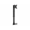Tripp Soporte para monitor de pantalla única - Altura ajustable, monitores de 17 a 27 inch - Kit de montaje - para monitor - Acero - Negro - Tamaño de pantalla: 43,2-68,6 cm (17-27)