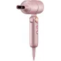 Trisa Ionic-T Blush secador de pelo rosa 2200 W motor AC tecnología iónica 3 niveles de calor 2 velocidades golpe de aire frío concentrador difusor 1066.8712