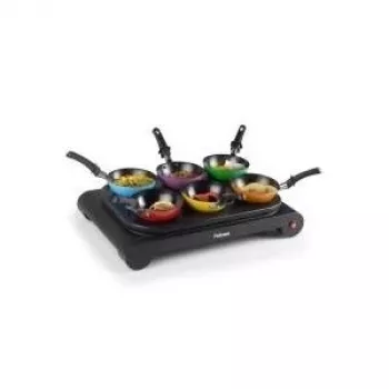 Set de wok Tristar BP-2827 para 6 personas – multicolor – 1000 W – cable de 2 m – 400 mm x 270 mm