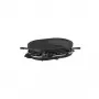 Raclette y parrilla Tristar RA-2996 para 8 personas, 1200 W, plancha reversible antiadherente, 8 sartenes, negro/plata