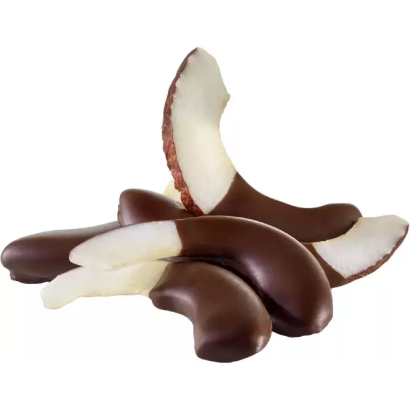 Tropicks Coco deshidratado con chocolate negro 100g - Snack tropical de fruta