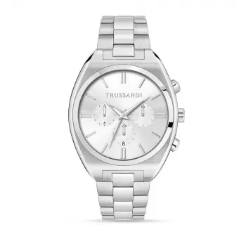 Trussardi Reloj hombre cuarzo R2453159003 44mm esfera azul acero inoxidable