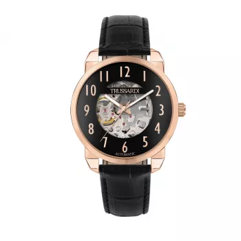 Trussardi Hombre T-Evolution Reloj de cuarzo R2421154001 40mm esfera azul acero inoxidable