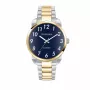 Trussardi Reloj para hombre R2423154001 40mm acero inoxidable esfera azul cuarzo