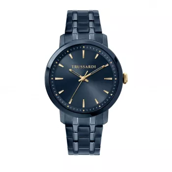Reloj de hombre Trussardi R2453147007 41 mm acero inoxidable esfera azul