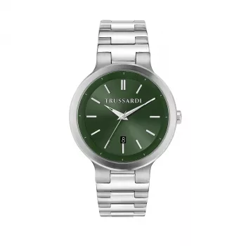 TRUSSARDI Reloj para hombre R2453164002 41mm acero inoxidable esfera azul