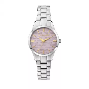 Trussardi T-Light Reloj mujer cuarzo R2453141508 32mm oro rosa PVD acero inoxidable milanesa