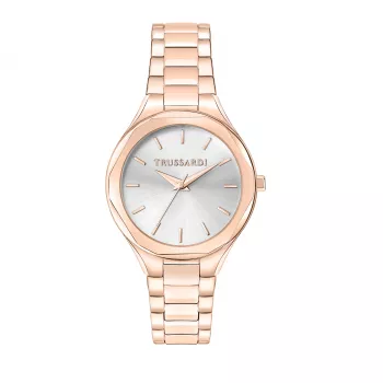 Trussardi T-Light Reloj de cuarzo para mujer R2453157503 32mm plata acero inoxidable