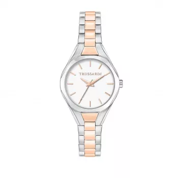 Reloj de mujer Trussardi T-Light R2453157509 30mm plateado acero inoxidable cuarzo