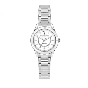 Reloj Trussardi mujer de cuarzo R2453151502 30mm plata malla de acero inoxidable