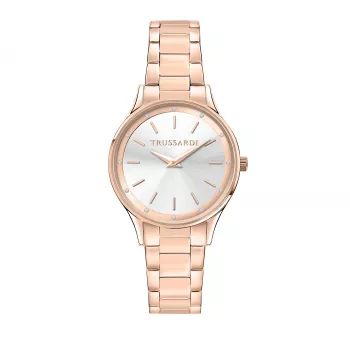 Reloj de cuarzo de mujer Trussardi T-Light R2453152510 34 mm malla de acero inoxidable