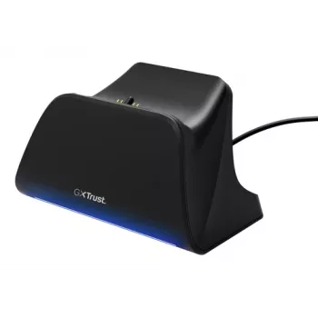 Cargador Trust GXT255W para mando PS5 DualSense - negro