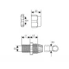 TRYTYT PG-7 Prensaestopas, gris claro (1 ud.)