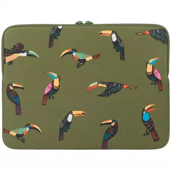 Tucano Tucani Second Skin funda para portátil de 15-16 pulgadas, neopreno, Verde BFTUC401516-V