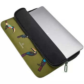 Tucano Tucani Second Skin funda para portátil de 15-16 pulgadas, neopreno, Verde BFTUC401516-V