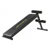 TUNTURI AB20 banco abdominal ajustable | banco de abdominales plegable con inclinación de 4 niveles, carga máx. 100 kg, negro