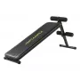 TUNTURI AB20 banco abdominal ajustable | banco de abdominales plegable con inclinación de 4 niveles, carga máx. 100 kg, negro
