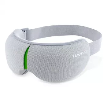 Masajeador ocular TUNTURI EM50 con presión de aire, vibración, terapia térmica, Bluetooth, 5 modos, negro