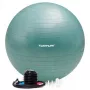 Tunturi balón de gimnasia con bomba, 90 cm, antiestallido, petróleo