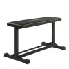 Banco plano Tunturi FB20, capacidad de carga 200 kg, negro