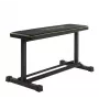 Banco plano Tunturi FB20, capacidad de carga 200 kg, negro