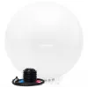 Tunturi balón de gimnasia 75 cm, blanco roto, antiestallido