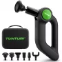 Tunturi MG70 Massage Gun Pro - pistola de masaje de percusión, 20 velocidades, 6 accesorios, batería 2500mAh