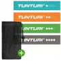 Tunturi Mini Resistance Band Set (4 uds.) - Bandas de ejercicio 100% látex natural con bolsa de almacenamiento, de ligera a extra fuerte