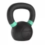 Tunturi Platinum kettlebell de hierro fundido de 6 kg – con recubrimiento en polvo y asa ergonómica