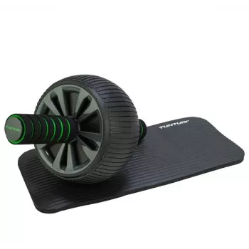 Tunturi Pro Exercise Wheel Deluxe rueda abdominal con esterilla protectora para rodillas