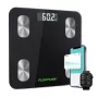 Tunturi SC30 Báscula inteligente de análisis corporal con Bluetooth y app