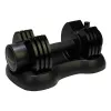 Tunturi Selector mancuerna ajustable 12.5 kg, negro/rojo