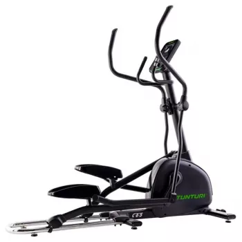 Tunturi Signature C65-F Crosstrainer electromagnético con transmisión frontal, 32 niveles de resistencia, 28 kg de volante de inercia, LCD de 5,5