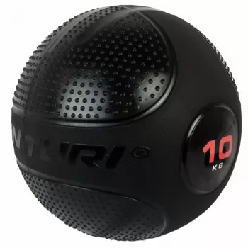 Tunturi Slam Ball 10 kg (negro) – Goma de alta densidad sin rebote