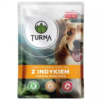 TURNA con pavo – alimento húmedo para perros – 100g
