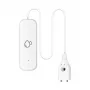 Detector de agua WiFi TUYA HS085179 con alarma de 85 dB, a pilas, compatible con Alexa y Google Assistant