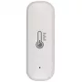 TUYA sensor inteligente de temperatura y humedad ZigBee 3.0, blanco