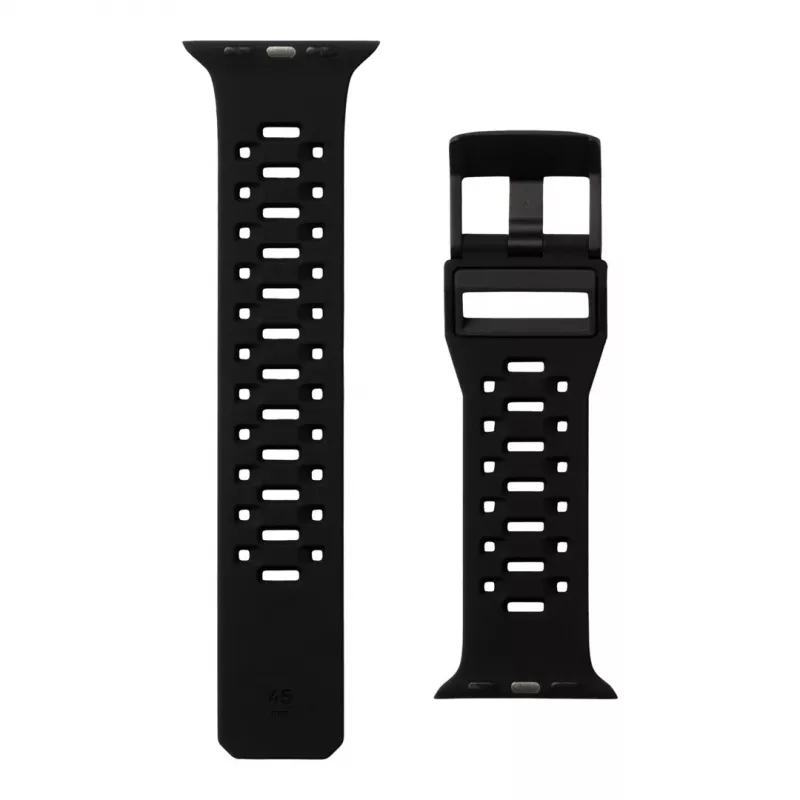 UAG Scout Correa de silicona para Apple Watch 49mm/45mm/44mm/42mm - negro