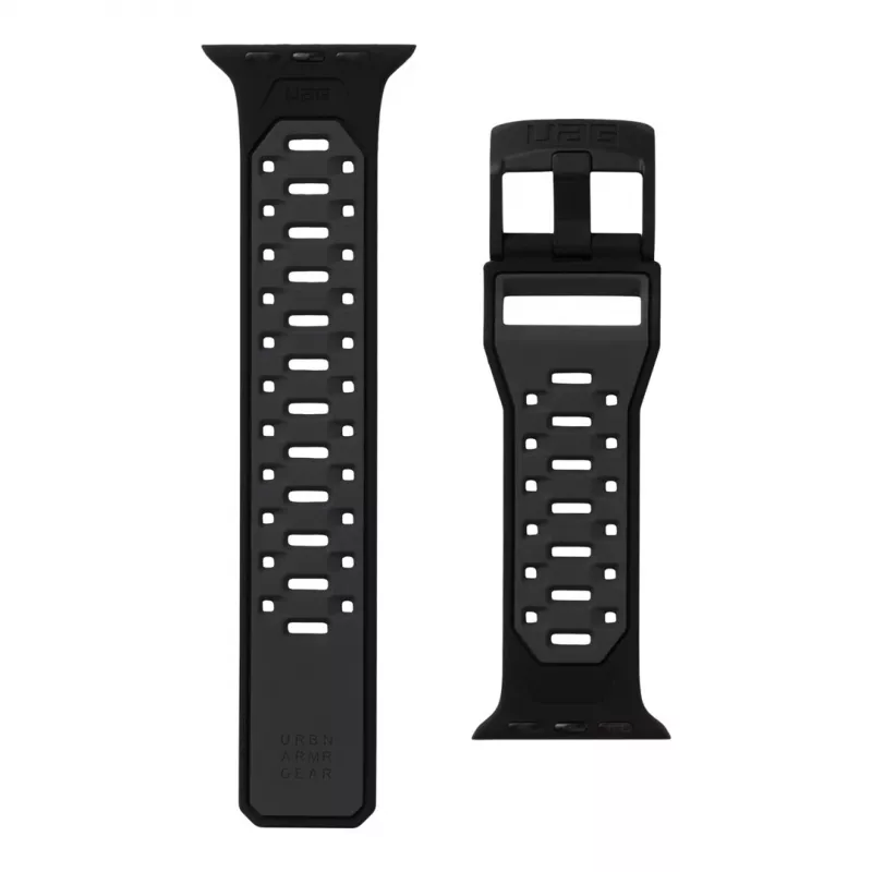 UAG Scout Correa de silicona para Apple Watch 49mm/45mm/44mm/42mm - negro