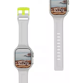 UAG Urban Armor Gear correa Scout para Apple Watch Ultra/44/45/46mm – Smoke/Active Neon 191488113B81