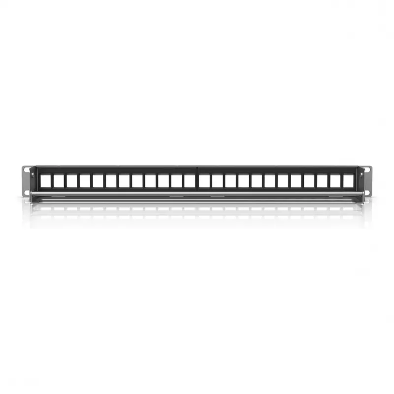 Ubiquiti panel de parcheo keystone en blanco 24 puertos para dispositivos UniFi de montaje en rack 1U