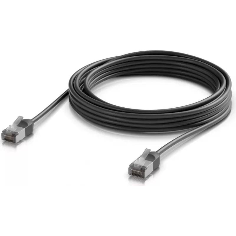 Ubiquiti UACC-Cable-Patch-Outdoor-C6A-5M-BK Cable de conexión Cat6A para exteriores, apantallado, 5 m, negro