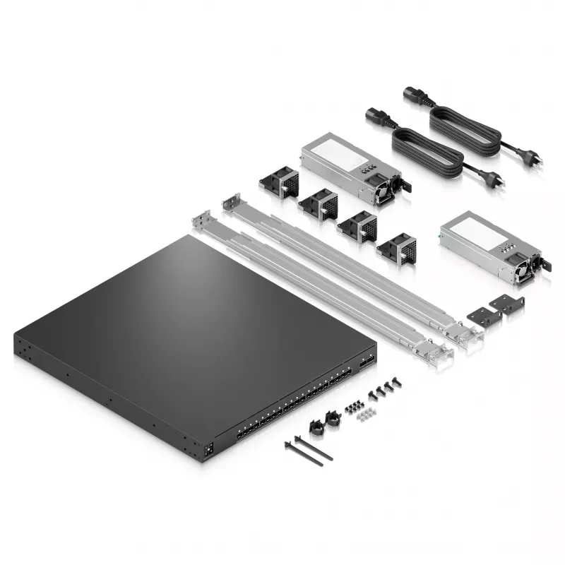 Ubiquiti UniFi EAV-Fiber switch de agregación 22 puertos totalmente gestionado Layer 3 10G/100G