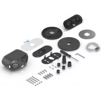Ubiquiti UniFi G6 180 cámara PoE 4K UHD de doble sensor (negra)