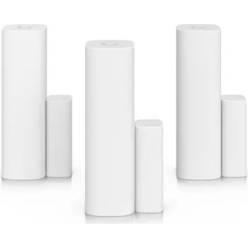 Ubiquiti UniFi SuperLink Entry Sensor (pack de 3) USL-Entry-3 – sensor de contacto magnético BLE inalámbrico para UniFi Protect, pila CR2032, interior, blanco