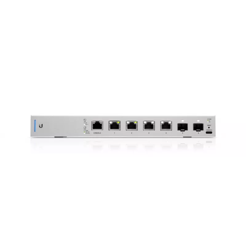 Switch Ubiquiti UniFi US-XG-6POE - Switch gestionado - 4 x 100/1000/2.5G/5G/10GBase-T (PoE++)