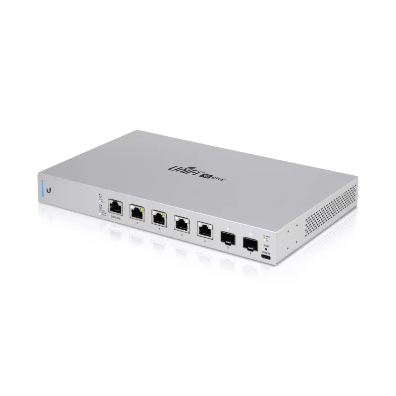 Switch Ubiquiti UniFi US-XG-6POE - Switch gestionado - 4 x 100/1000/2.5G/5G/10GBase-T (PoE++)
